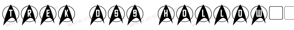 Trek DS9 Hollow字体转换